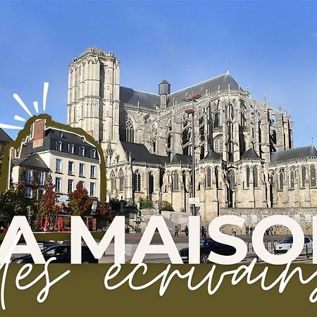 Chambres D'Hote - Maison Des Ecrivains - 50 M De La Cathedrale Et Place Des Jacobins Le Mans Buitenkant foto